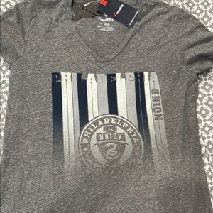 Fanatics Gray Manchester City Short Sleeve Tee